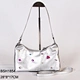 silver crossbody purse